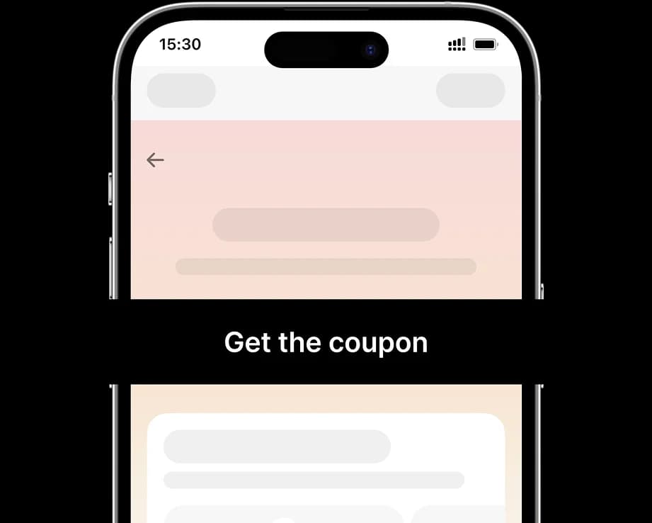 eSIM card purchasing process screen 1
