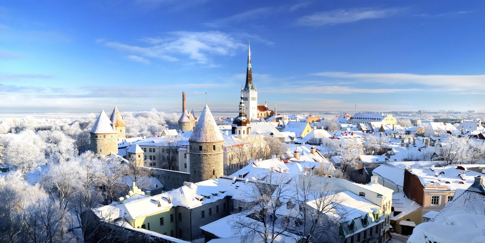 Tallinn in winter 