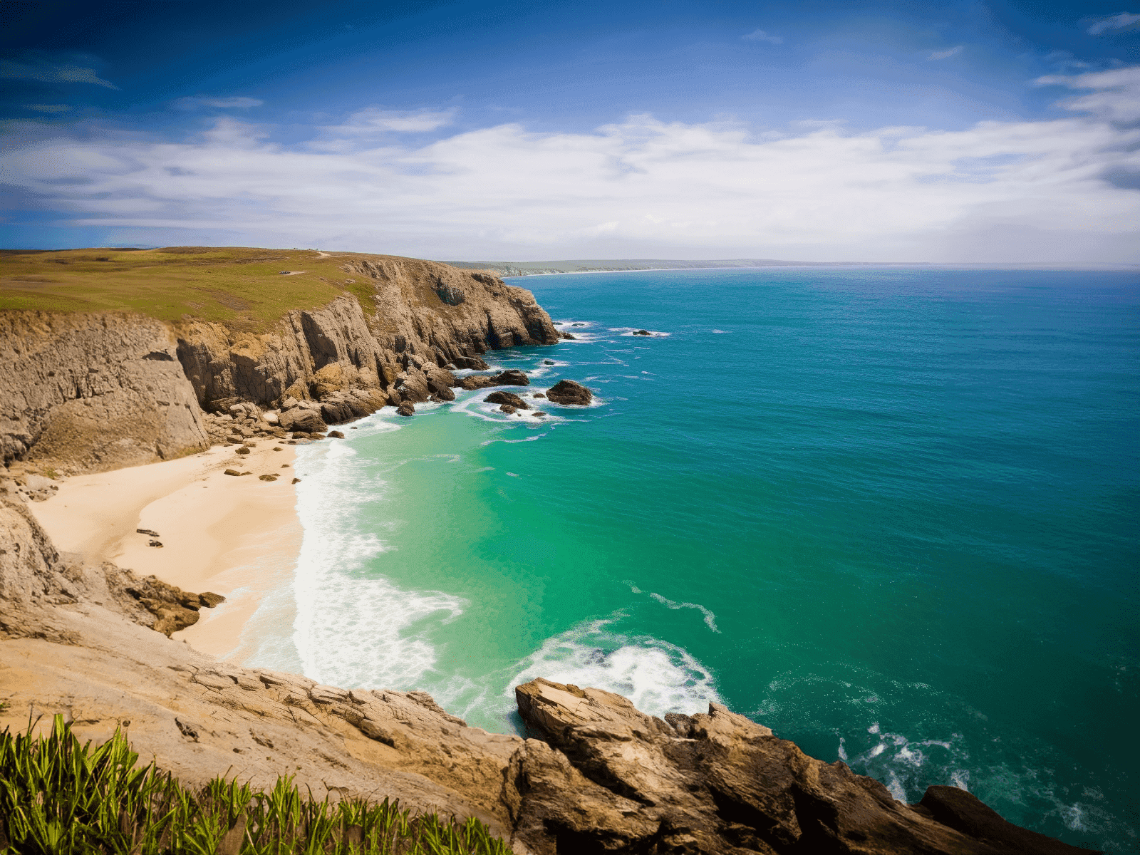 Porthcurno Beach