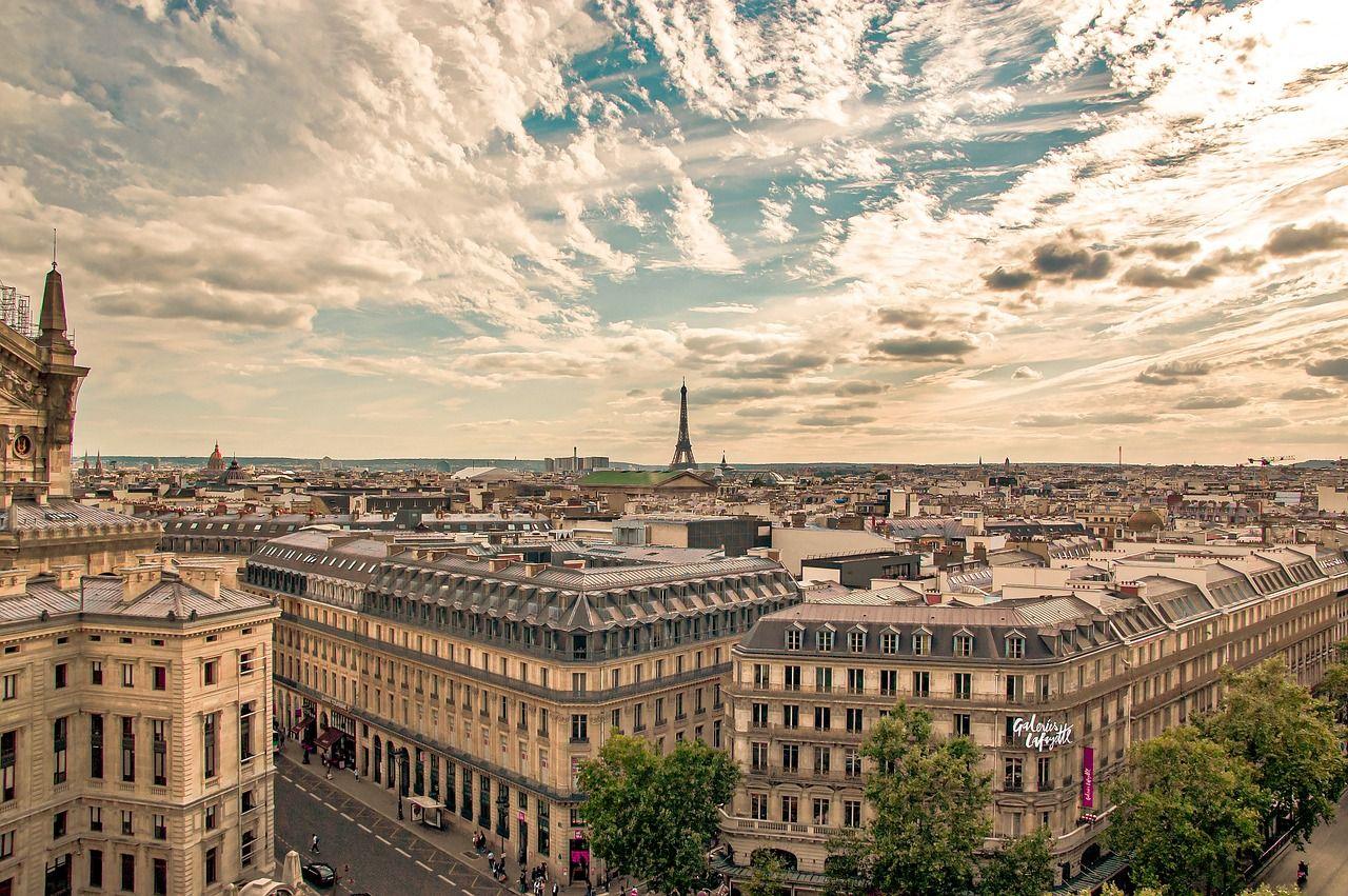 Paris from the bird view 