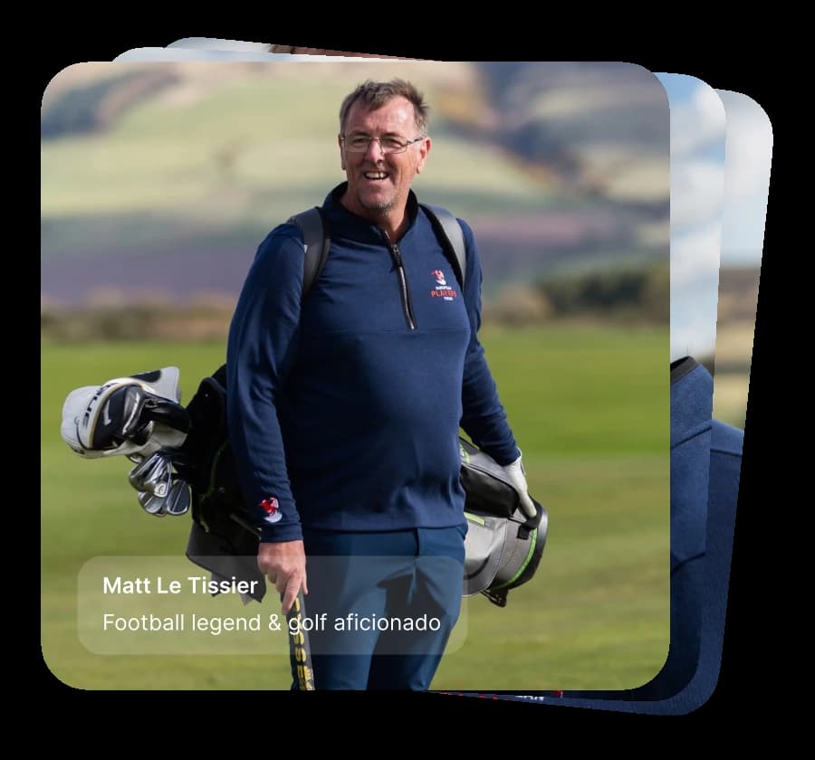Matt Le Tissier, football legend and golf aficionado