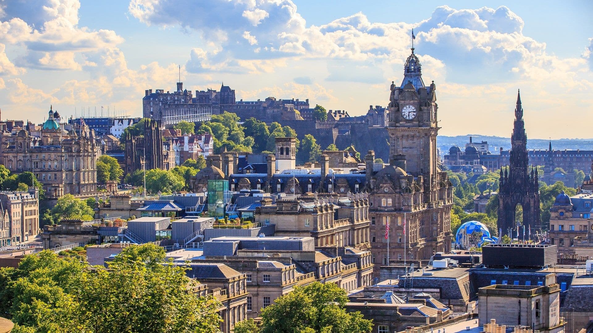 Edinburgh, Scotland in autumn