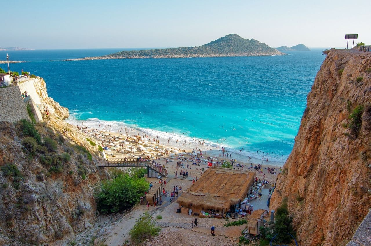 Beach of Antalya, Turkey