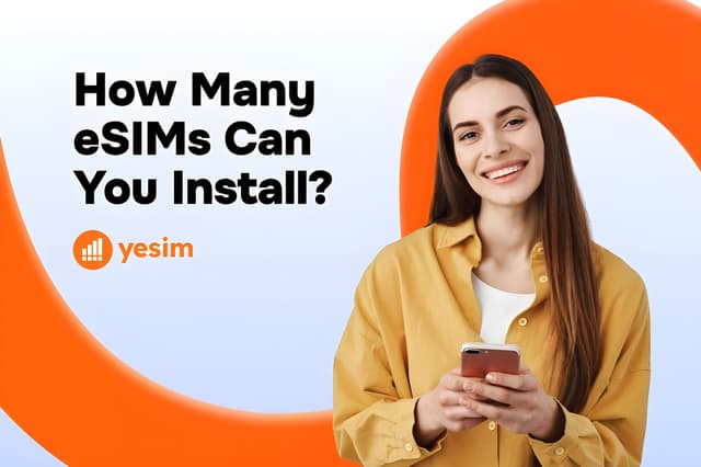 How many eSIM profiles can you add